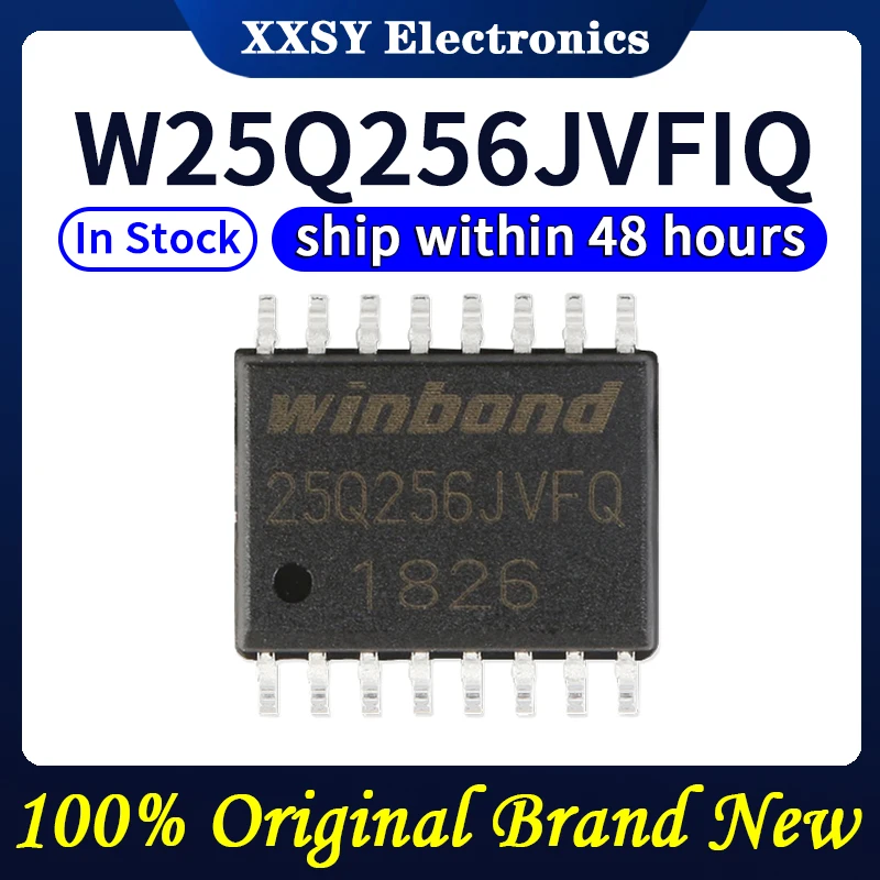 W25Q256JVFIQ SOP16 W25Q256JVFQ 25Q256JVFQ chip microcontroller MCU/MPU IC singlechip integrated circuit