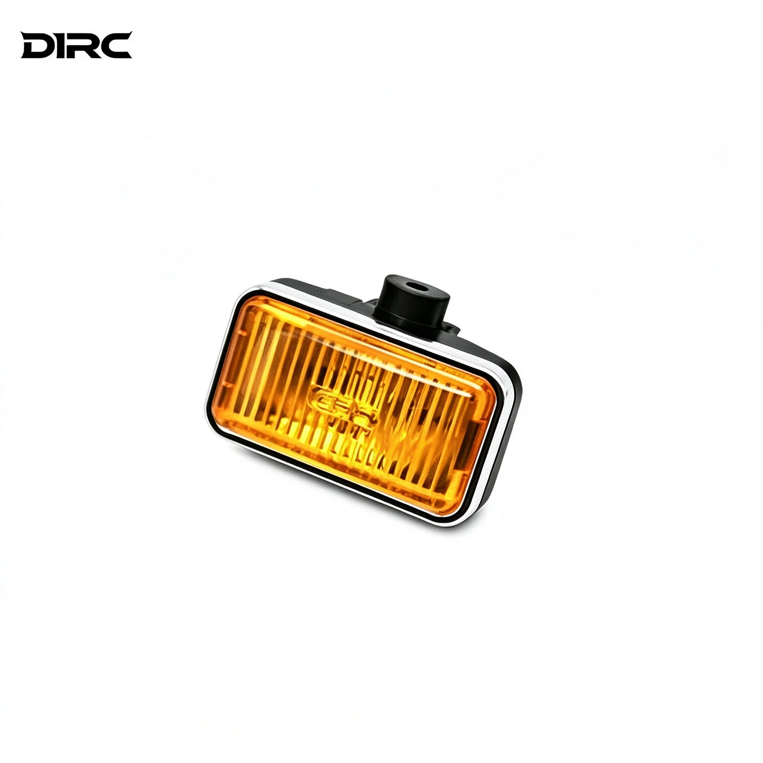 1/10 2pcs RC Crawler D90 D110 Camel Trophy Yellow LED Fog Light D1RC Simulation Fog Lamp RC4WD Defender Car Shell Upgrade Parts