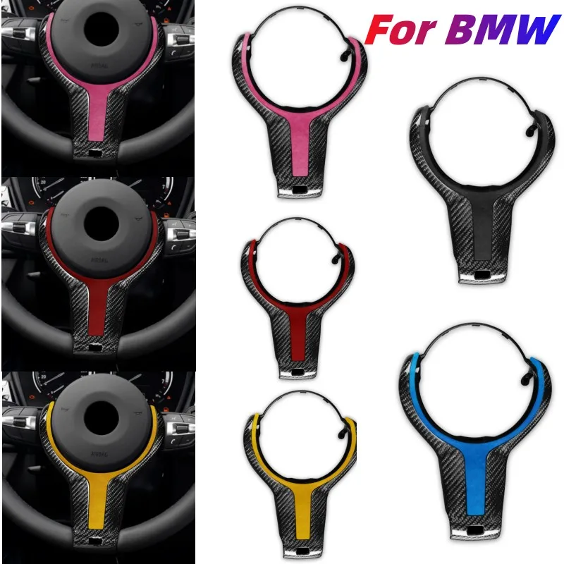 5 styles Car Steering Wheel T-Shaped Lining Replacement  Fit For BMW 1 2 3 4 5 6 M-Sport Series F20 F22 F30 X6 F31 F16 X5 2014+