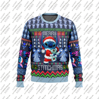 2026 Gift Men Kids Girls T Shirt Sweatshirt Boys Top L-Lilo And S-Stitch Adult Tee Hoodie Y2k Christmas Xmas Autumn Winter