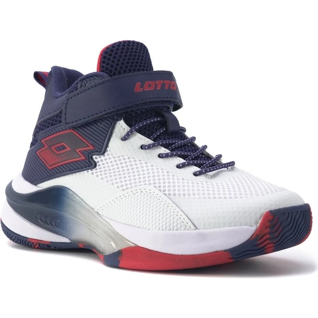 Lotto Superior B Ps 3fx White Boys Basketball Shoes