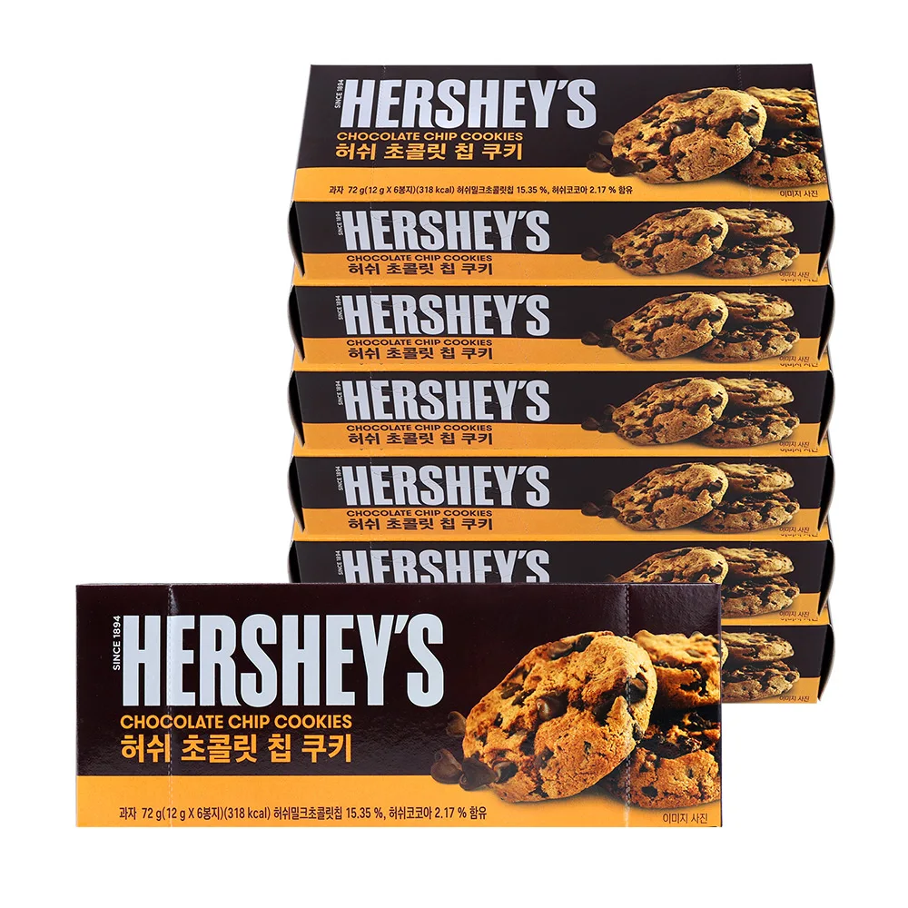 Galletas de Chocolate Hershey, 72g x 7