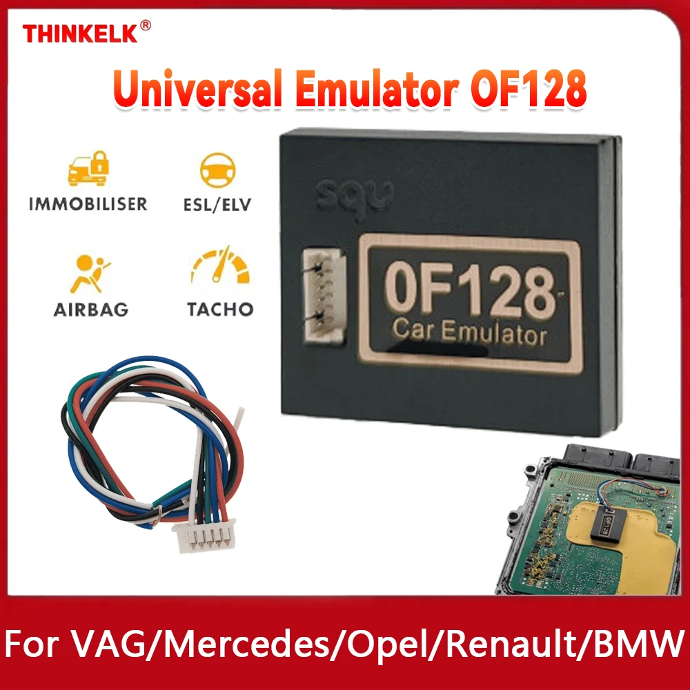 Universal Car IMMO Emulator SQU OF128 V96 Of110 Simulators Tuning Programmer Tool for VAG/Mercedes/Opel/Renault/BMW V96