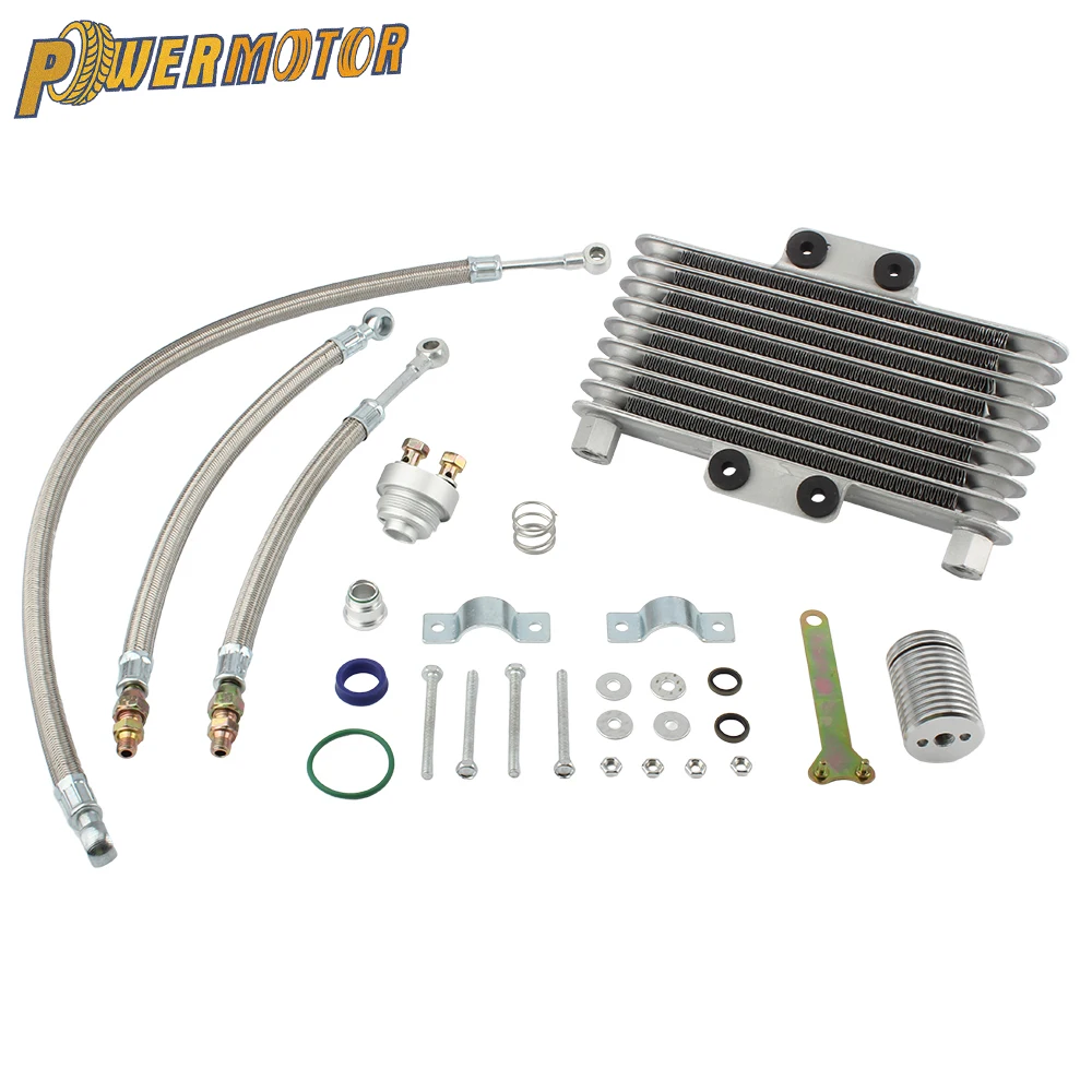 

Oil Radiator for Motorcycle Oil Cooler for KTM Honda Yamaha Kawasaki 125cc To 400cc ATV UTV Universal Dirt Bike Enduro Motocross