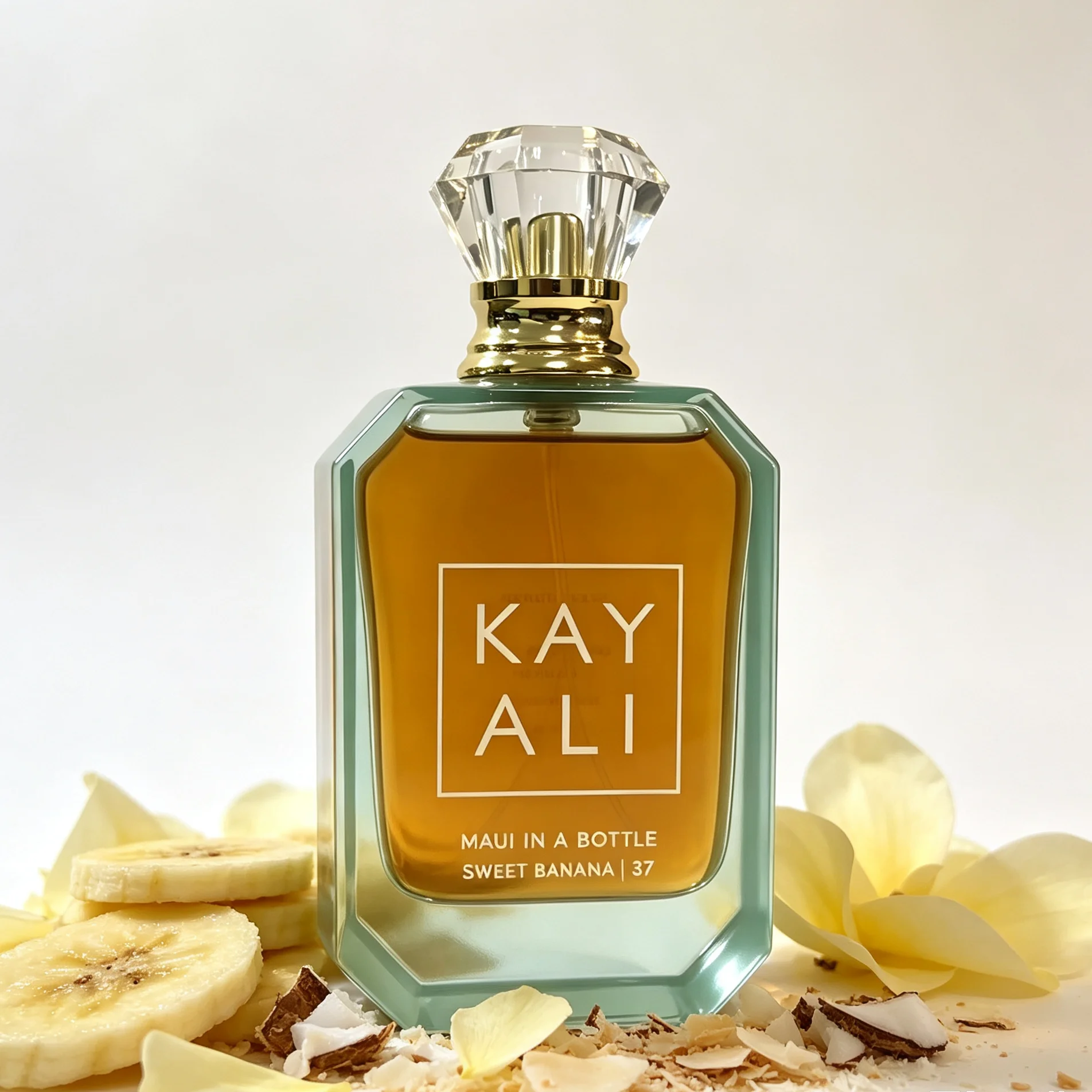 Parfum Premium 37 pour femme, senteur tropicale inspirée de la banane avec des notes florales crémeuses, parfum sophistiqué pour toutes les occasions