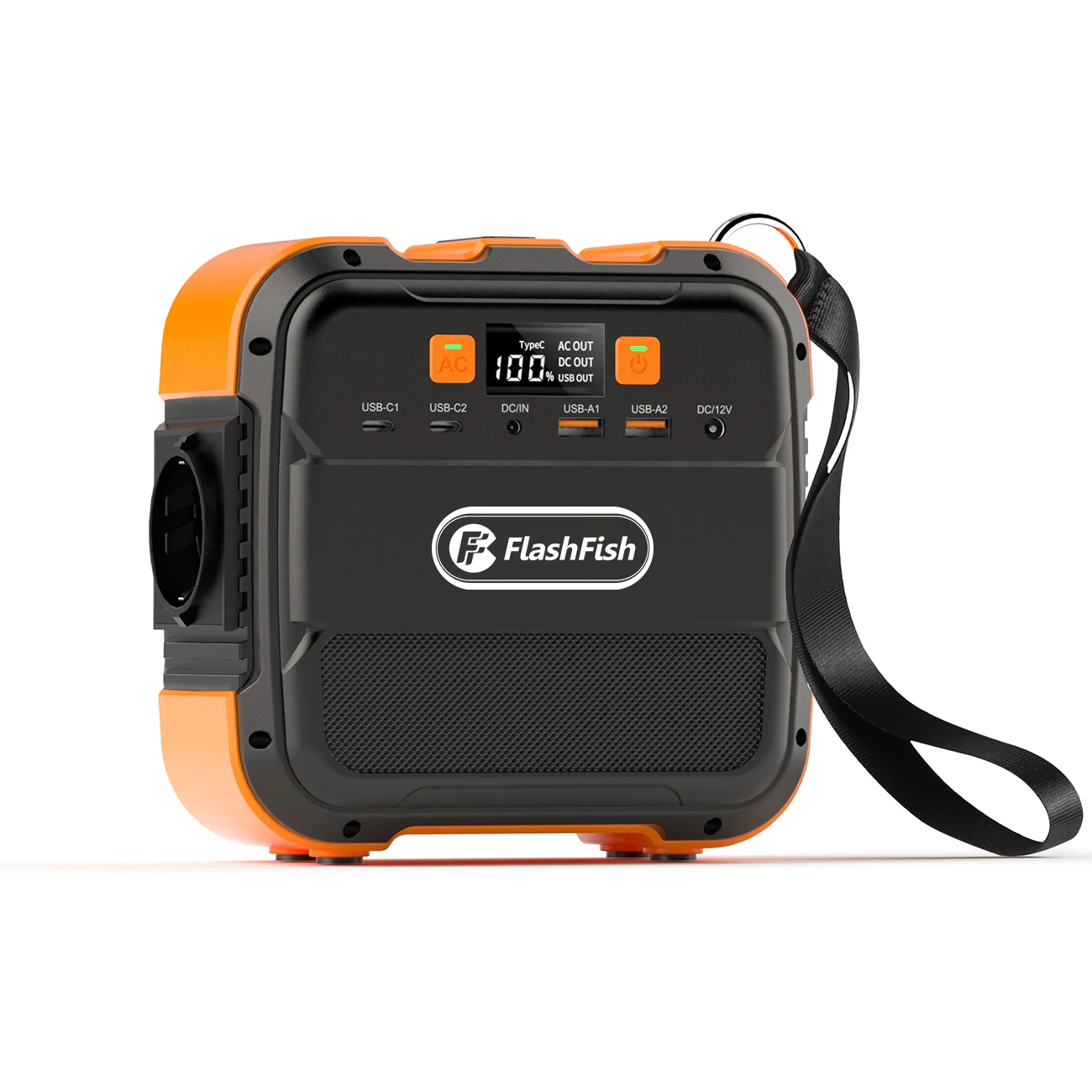FF FlashFish A101 120W Powerstation 97,68Wh 26400mAh Stromgenerator, Notstromversorgung, Backup-Batterie für Camping, Ausflüge und Reisen