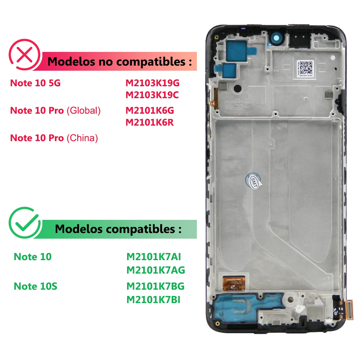 Amoled lcd para xiaomi redmi nota 10 4g display lcd tela de toque digitador assembléia para redmi note10s m2101k7ai m2101k7bg display