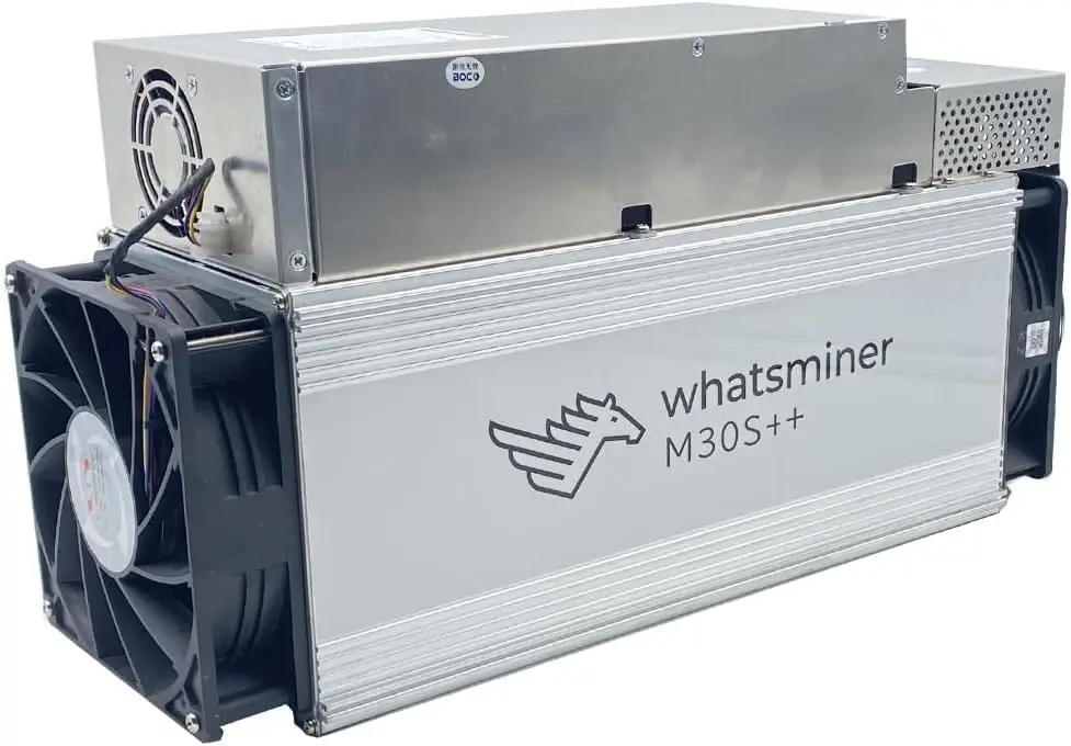 SEYTED MicroBT 2021 Whatsminer M30S++ 110TH/S Bitcoin ASIC Miner (SHA256, 32J/TH, 3472 Вт, 220 В) SEYTED MicroBT 2021 Whatsminer M30S++ 110TH/S Bitcoin ASIC Miner (SHA256, 32J/TH, 3472 Вт, 220 В)