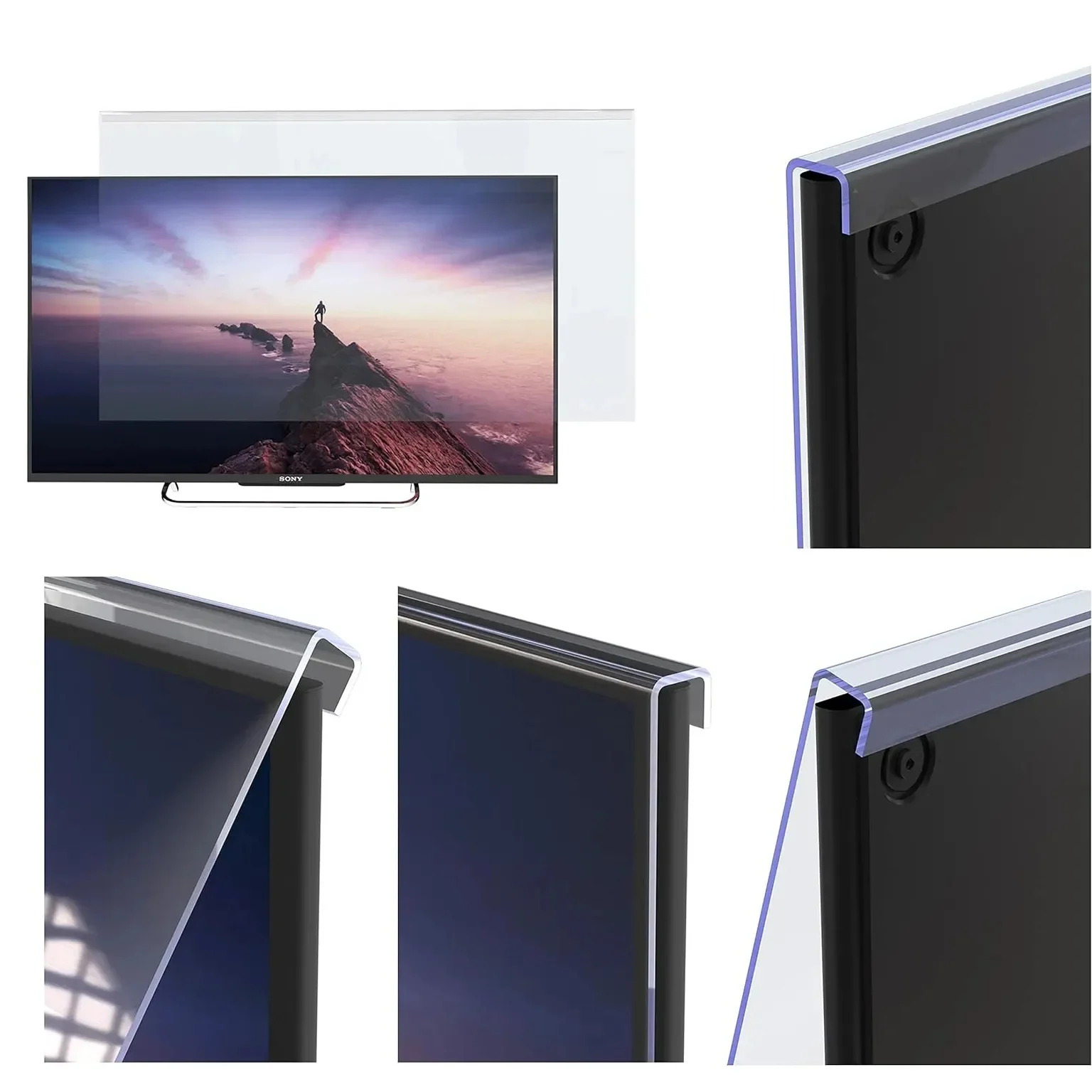Anti Blue Light Screen Protector Panel for 50 Inches TV Acrylic Screen Protector