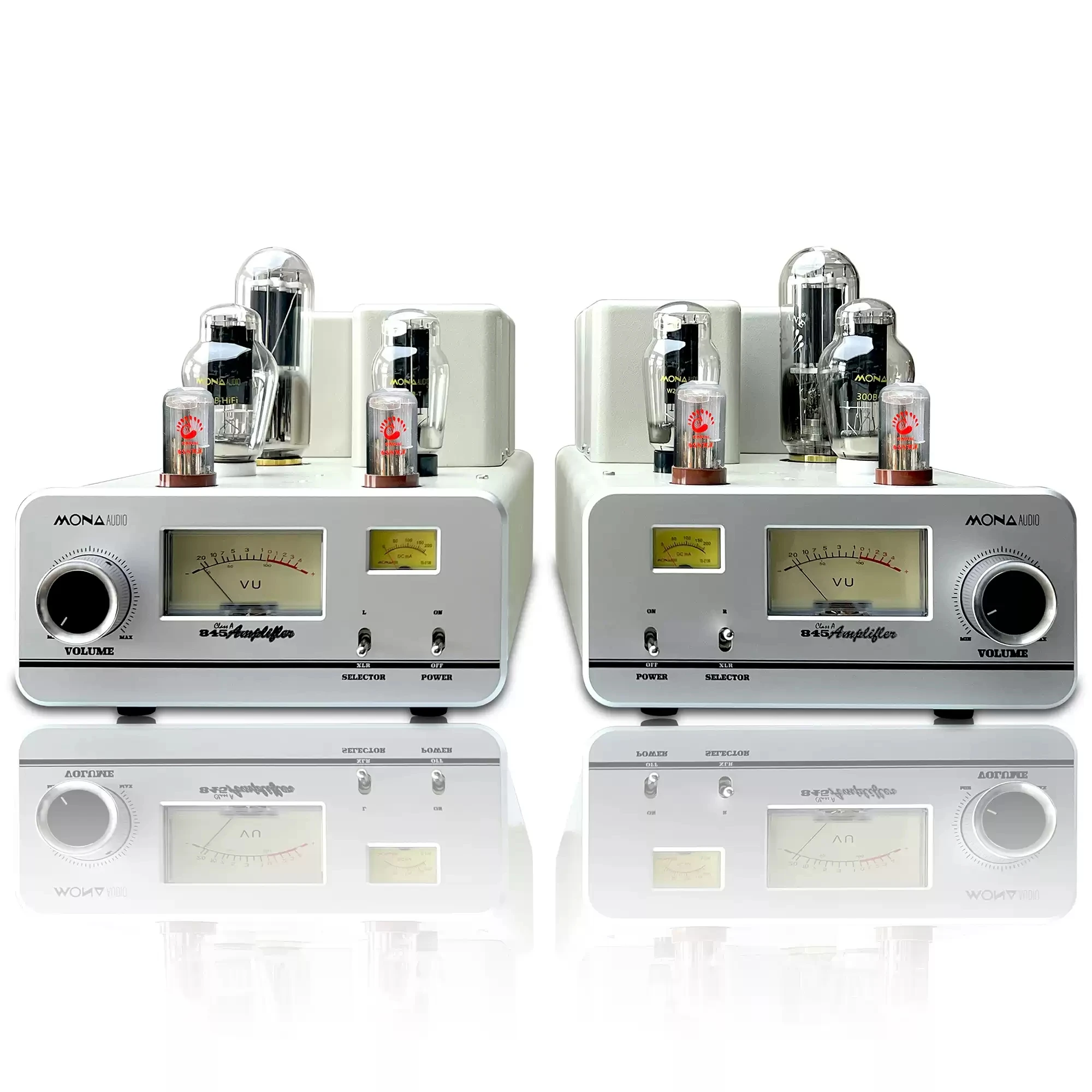 أحدث منى سبليت 300B دفع 845 مضخم طاقة أنبوبي إلكتروني من الفئة A لمضخم صوت الصفراوي عالي الطاقة