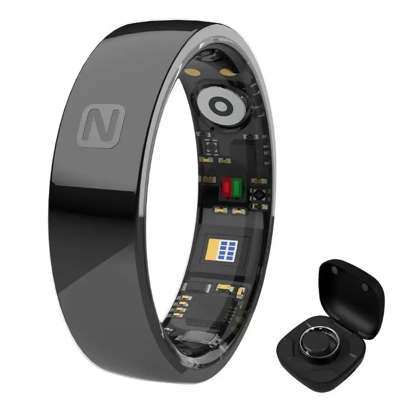 

NFC Smart Ring wireless Access Control Unlock Ceramic Case Remote Camera Control Health Heart Rate Monitor Smart Life Products