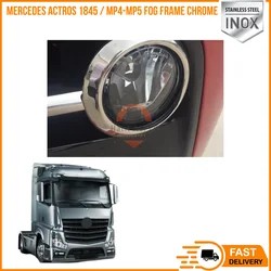 For Mercedes Actros 1845 / Mp4-mp5 Fog Frame Chrome happy truck parts high quality stainless steel