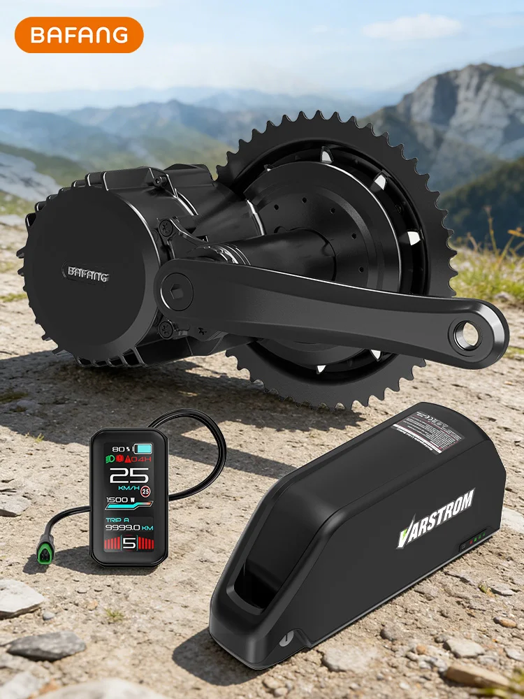 [3-Tage-Lieferung] Bafang 48V 52V 1000W Mittelmotor BBSHD BBS03 eBike-Kits BB 68/100/120mm Leistungsstarker Fahrradmotor Elektrofahrrad-Umbausatz