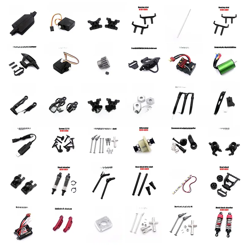 RC Autozubehör 6028 6029 6030 6031 Hochgeschwindigkeits-Spielzeugauto-Upgrade-Teil RC-Teile, für Scy