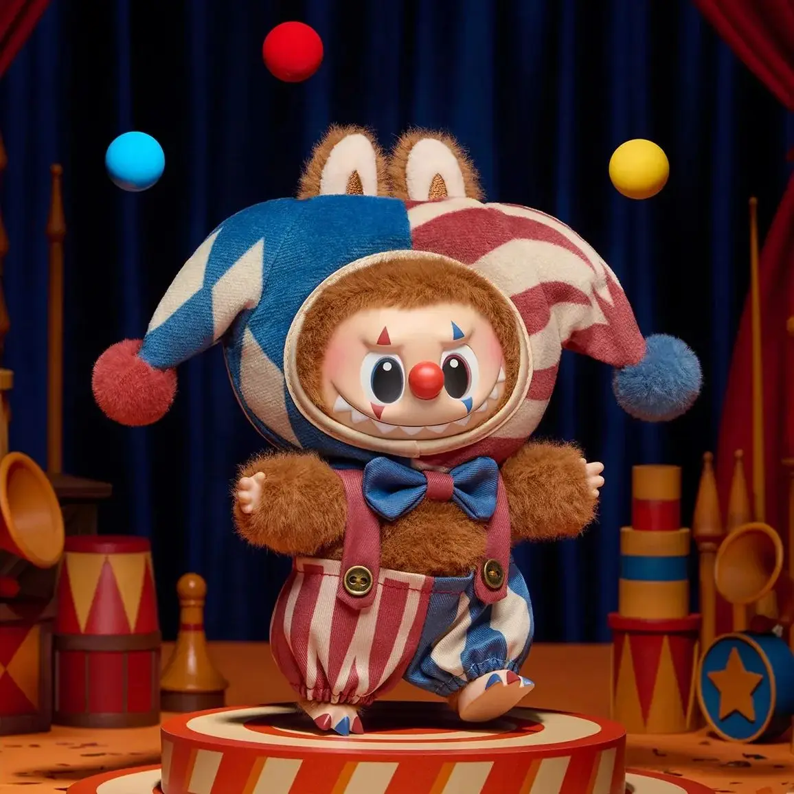 

100% подлинная серия POPMART The Monsters Labubu WHY SO SERIOUS, забавная причудливая виниловая плюшевая подвеска, слепая коробка, коллекционная Хэллоуин