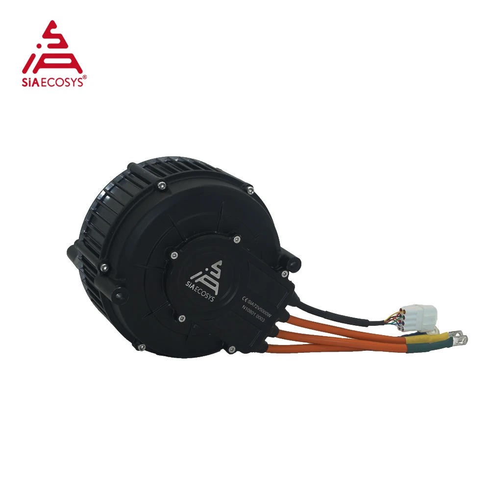 QS MOTOR 165 5000W V2 72V 35H Encoder PMSM Mid drive Motor