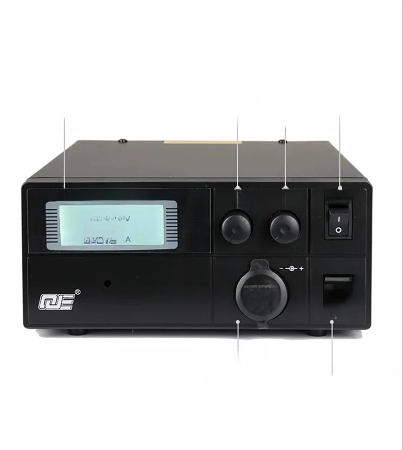 QJE 4. generacji PS50SWIV P220V 13.8V 9-15V 50A zasilacz impulsowy DC stabilizowany zasilacz do radiotelefonów samochodowych — zdjęcie 2