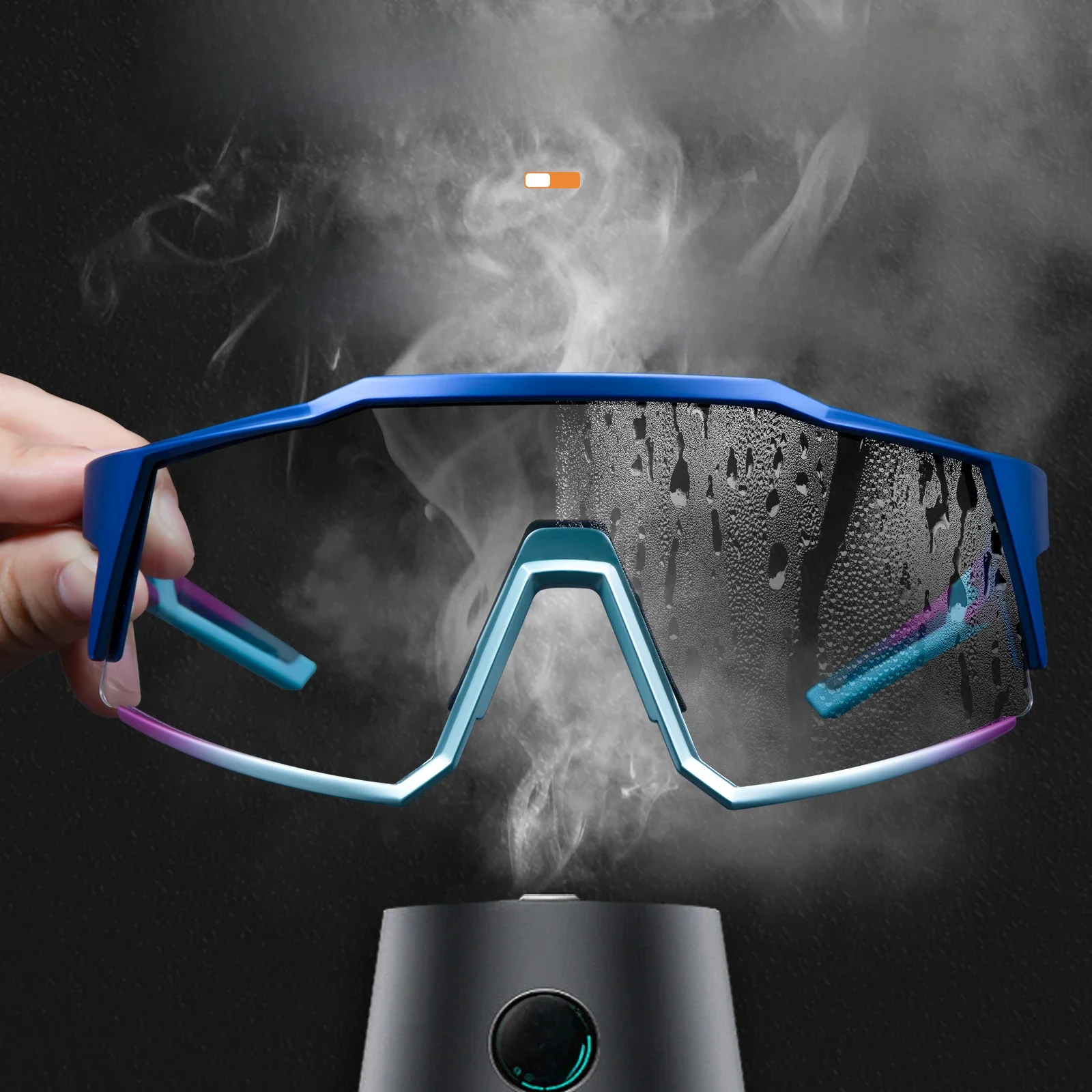 AliExpress kapvoe Kapvoe new Outdoor Anti-fog Cycling Glasses Photochromic Sunglasses Bike Bicycle Men Women Sports Hiking MTB UV400 Goggles