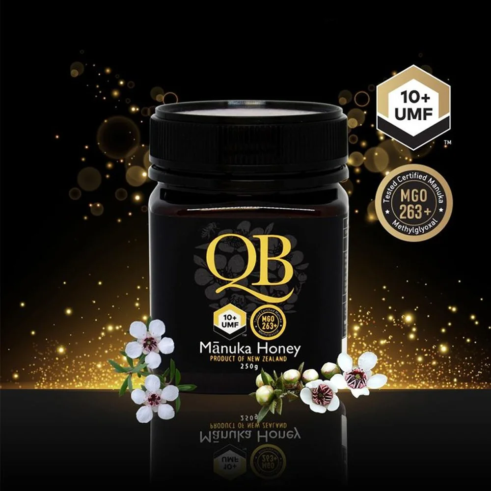 Qb manuka honig umf 10 mgo 263, reiner neuseeland honig.