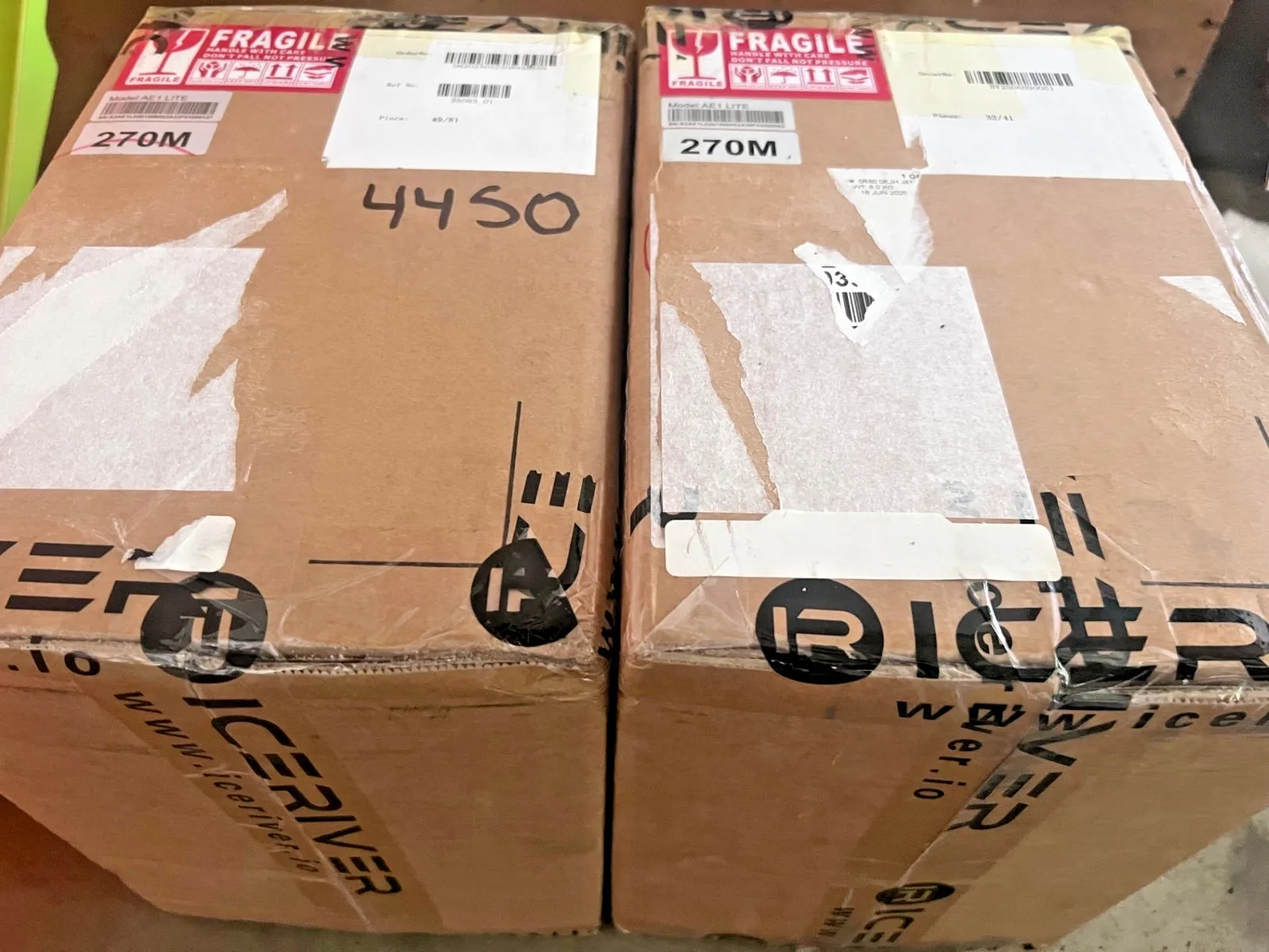 

AJ IceRiver AE1 Lite Aleo Miner 270MH.