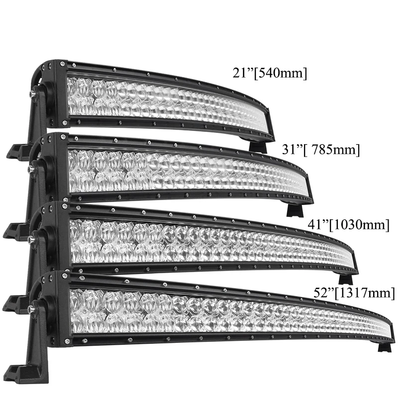 22 32 42 52inch 5D Curved LED Light Bar Offroad SUV 4x4 4wd LED Driving Light Car Truck Spot Work Lighting ATV Tractor Lamp