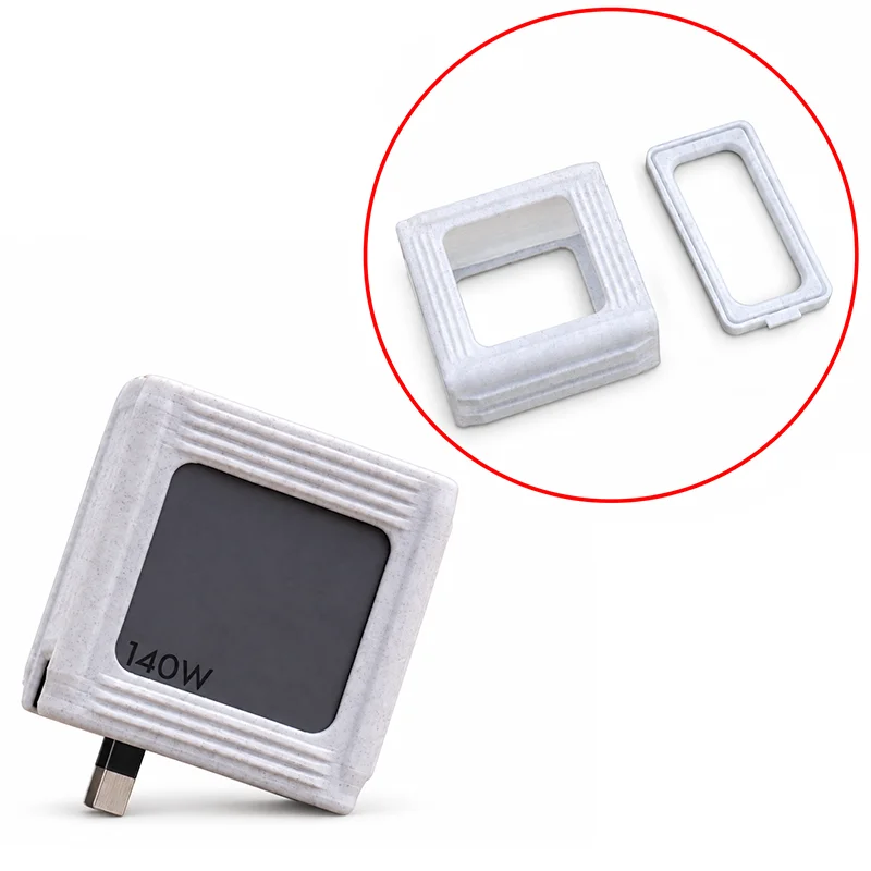 1PCS For DJI 140W Power Charger Protective Shell Adapter 3D Printed Cover Anti Scratch Full Protection Case