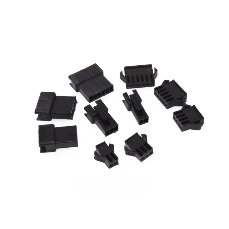 50PCS JST SM Роз'єм Штекер Крок 2,54 мм Жінка Корпус Чоловічий Корпус SM-2P SM-2R JST SM2.54 2/3/4/5/6/7/8 P Pin — zdjęcie 2