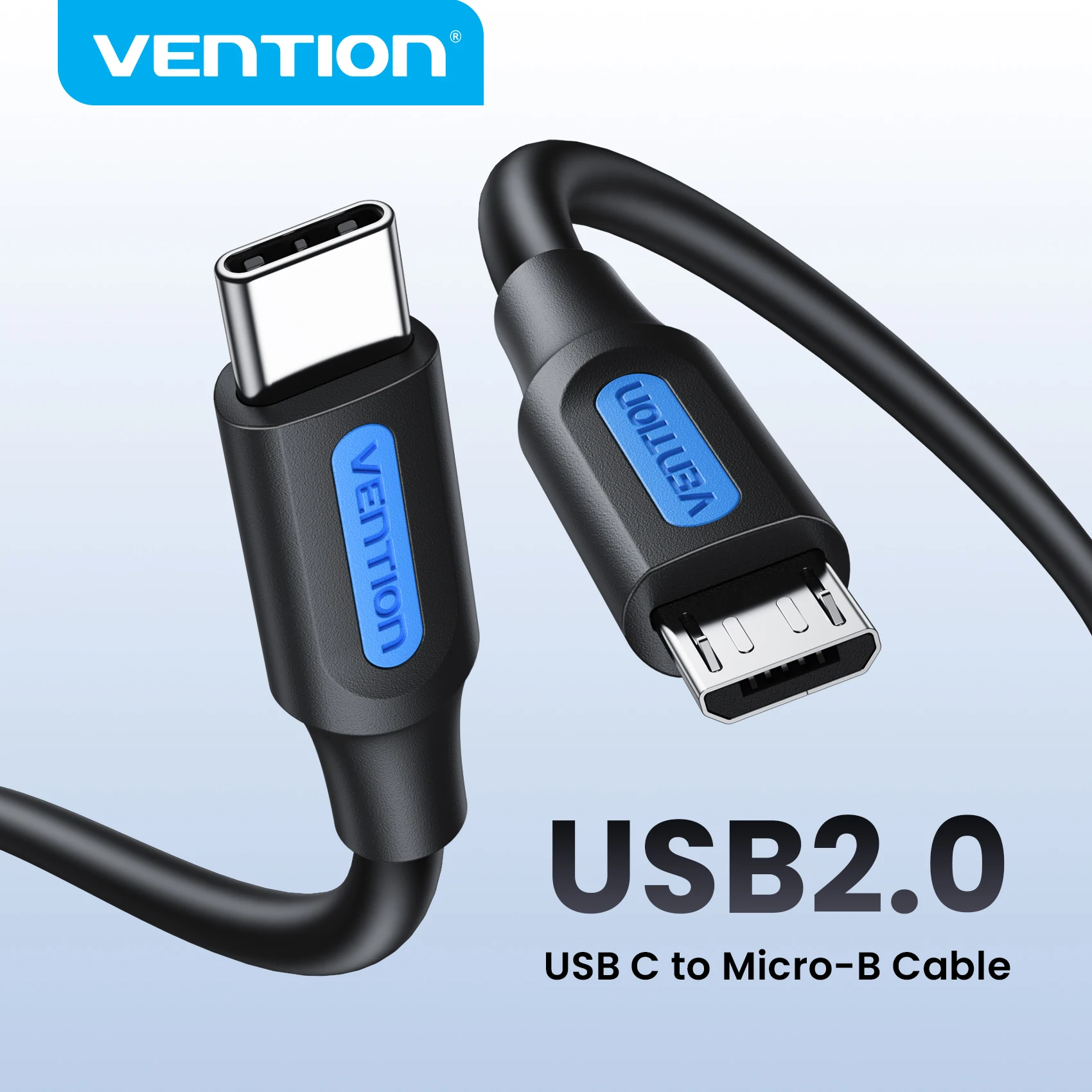 Vention Typ C auf Micro-USB-Kabel, schneller USB-Typ-C-Adapter für Samsung Huawei Xiaomi MacBook Pro OTG Handy-Micro-USB-Kabel