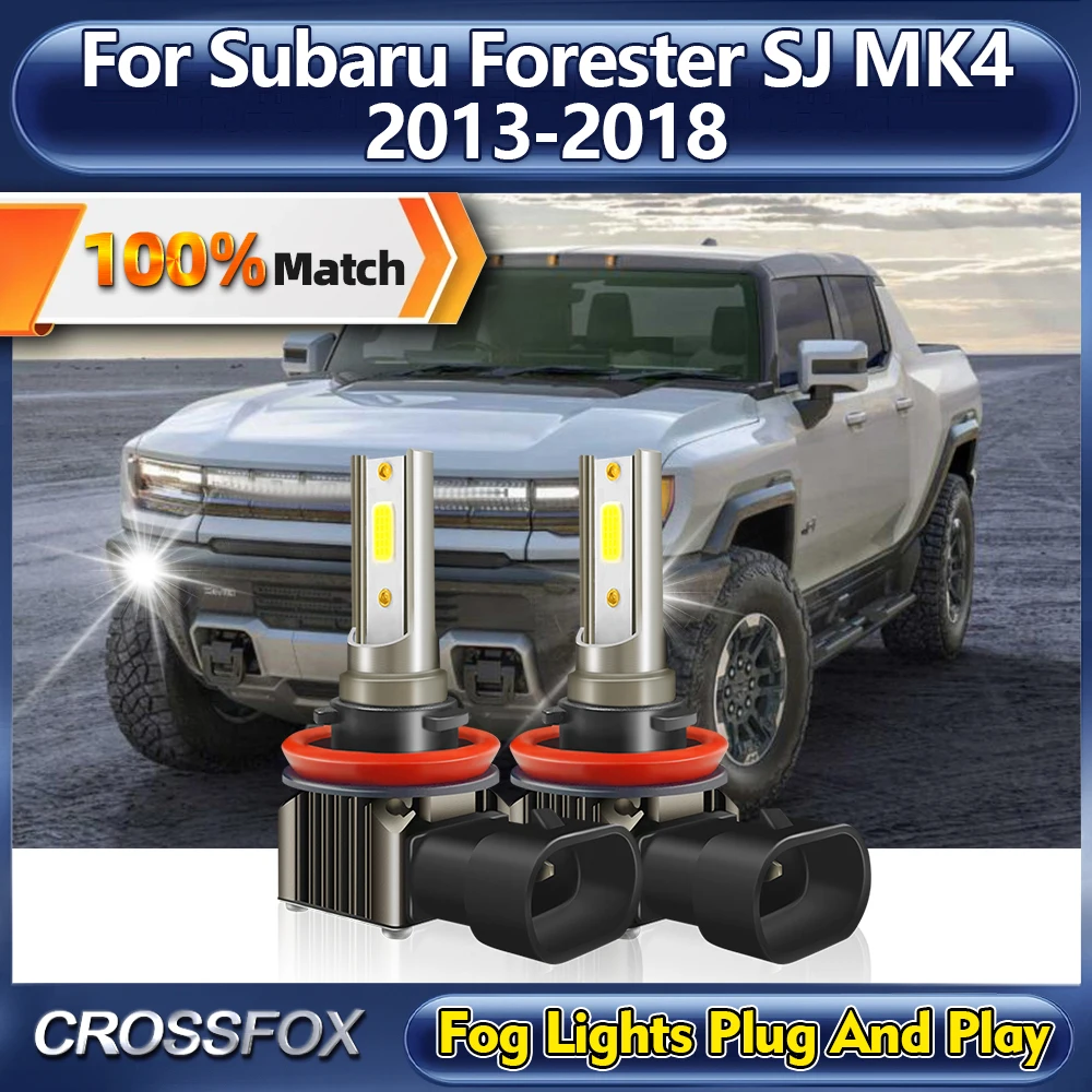 

20000LM H11 LED Car LED Fog Lamps Bulbs 6000K White Auto Fog Lights 12V For Subaru Forester SJ MK4 2013 2014 2015 2016 2017 2018