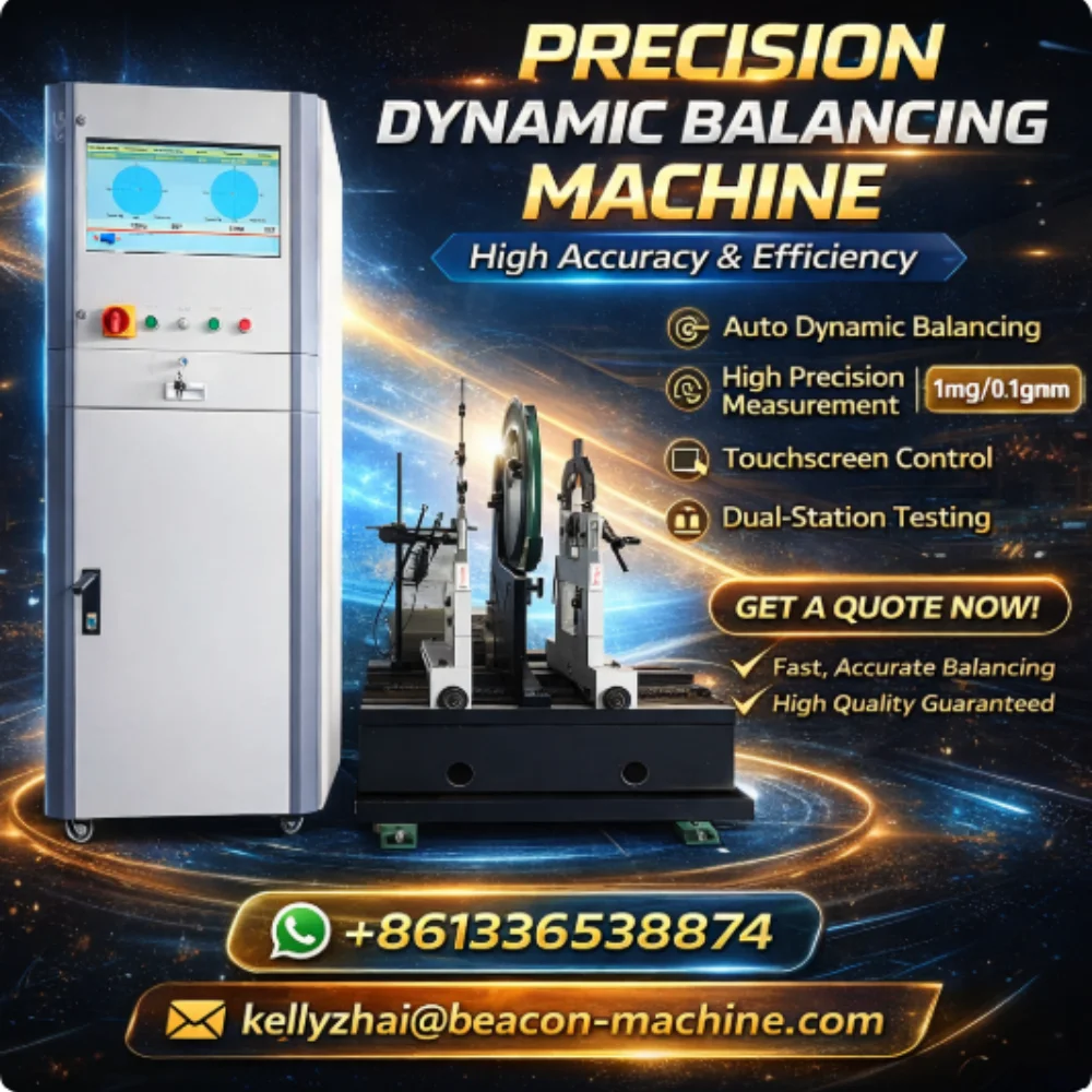 Dynamic Balancing Machine for Rotor Motor Turbocharger YYQ10KG-10000KG  Horizontal Hard Bearing Balance Tester