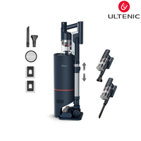 Ultenic FS1 Cordless Vacuum Cleaner with Automatic Empty Station 3L Dust Bag 450W Powerful Suction for Home Hard Floor Car Pets