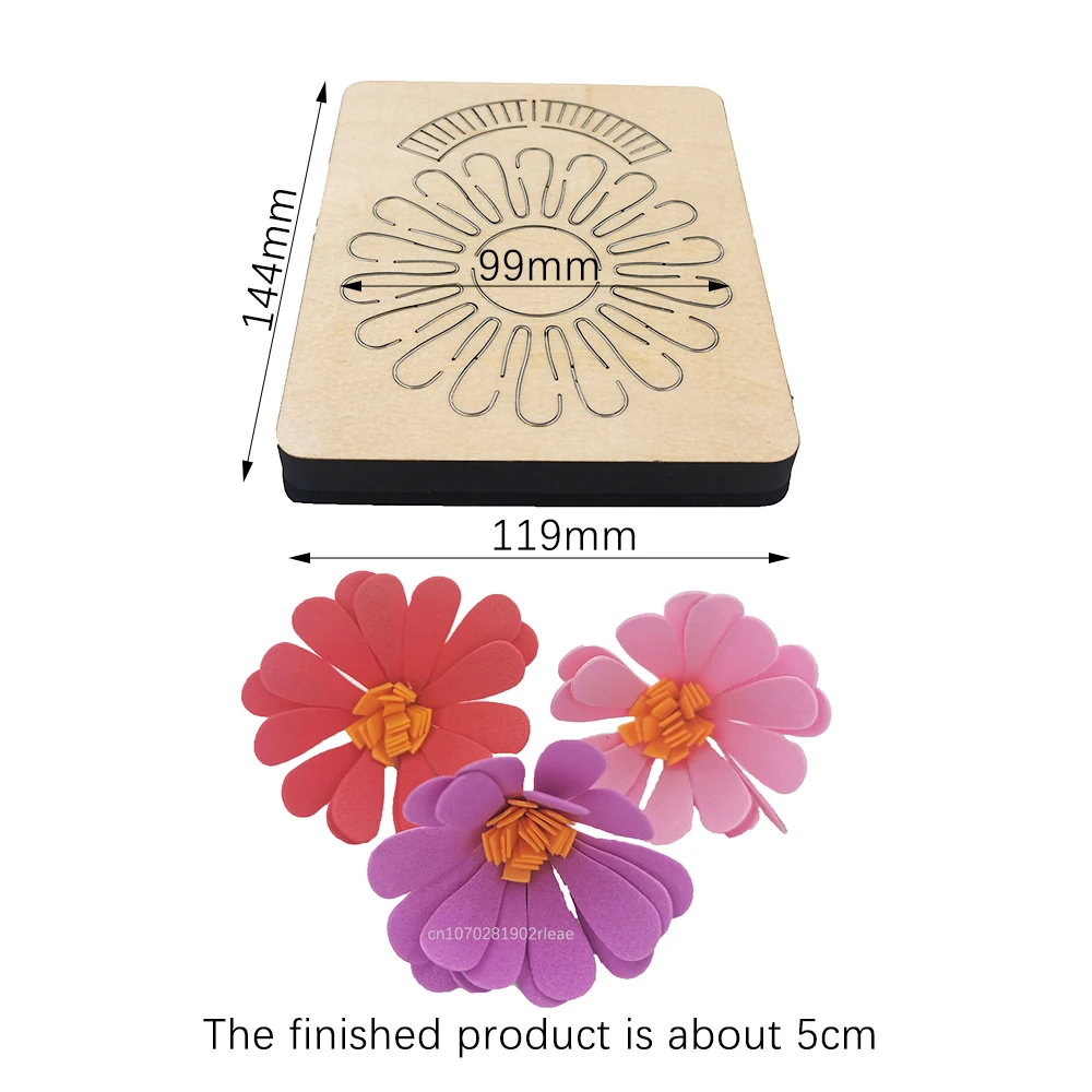 

Цветы деревянные Вырубные штампы Скрапбукинг Декор для дома DIY подходит для рынка универсальная режущая машина/R318