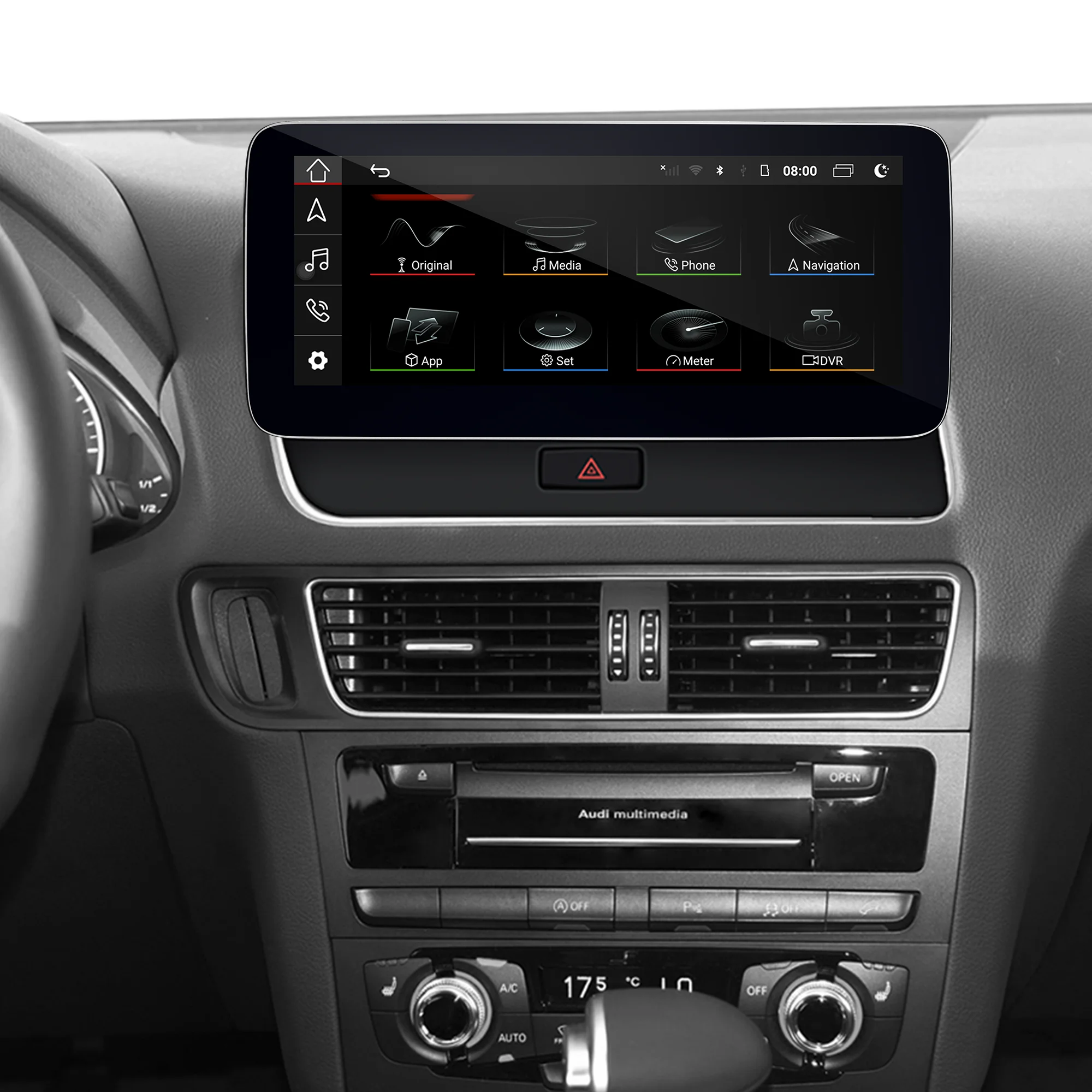 

Wit-up for Audi Q5 SQ5 RSQ5 10.25 Touch Screen Radio CarPlay Android Auto Mirror Full Screen 10.25 Touch Screen YouTube Spotify