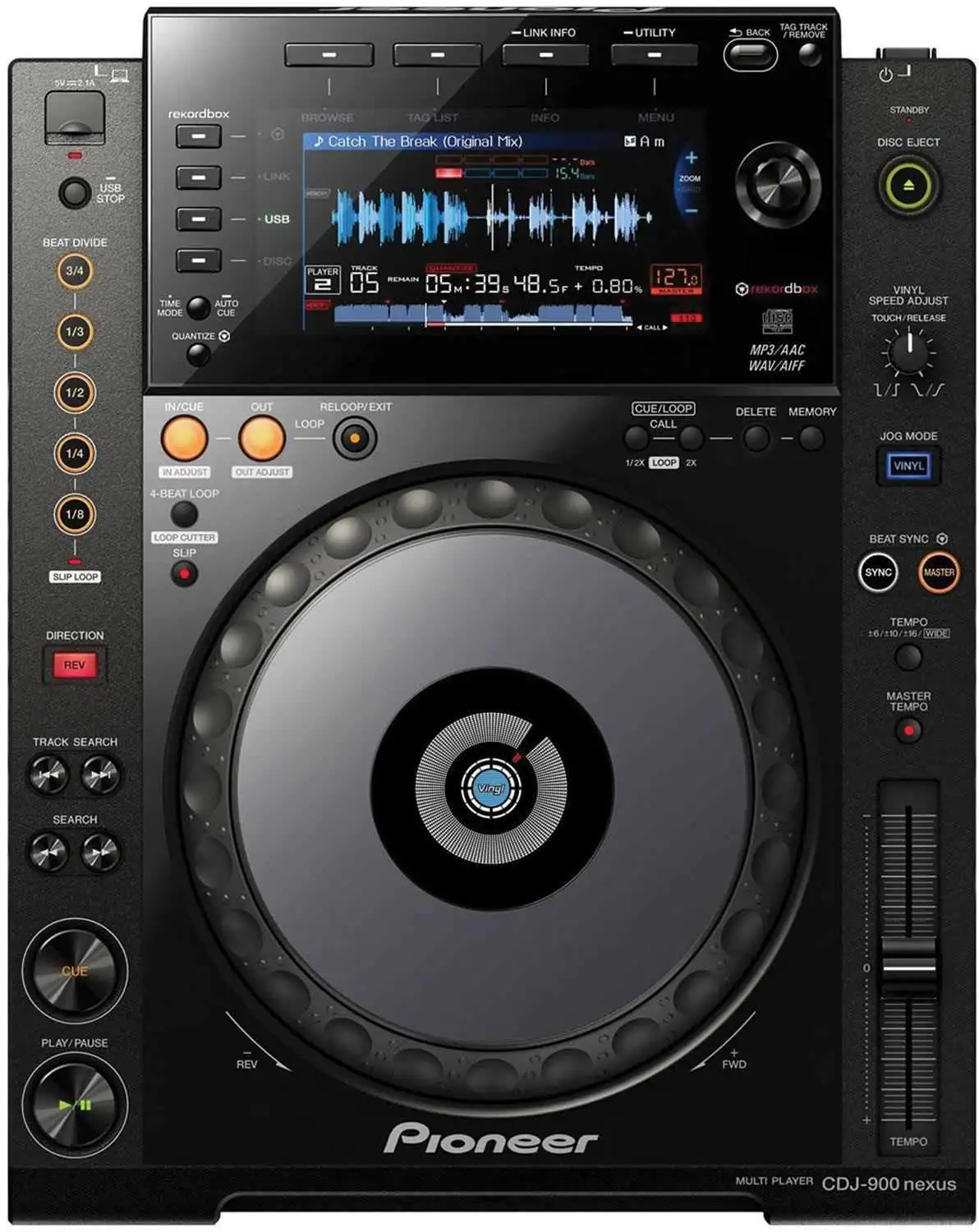 

Новинка в STOKES Pioneer DJ CDJ900NXS Nexus Performance Настольный цифровой Мультиплеер