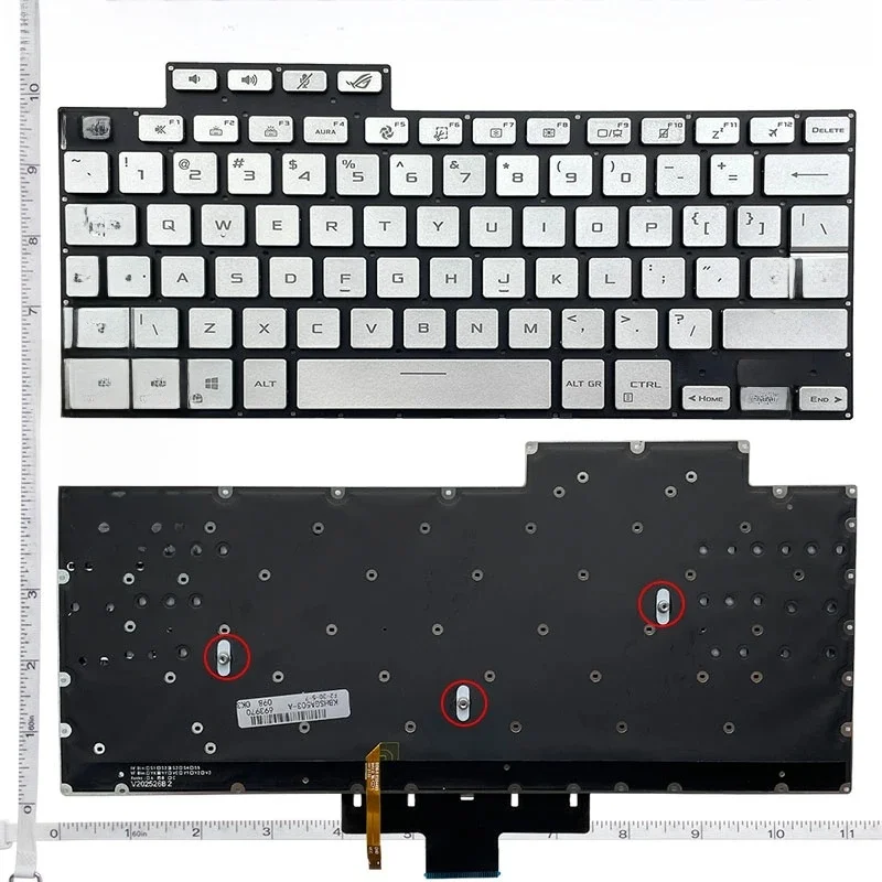Nowość dla Acer Zephyrus ROG 16 G16 GA503 GA503Q GA503QR GA503QS 15 G15 GU603 GU603H US podświetlana klawiatura — zdjęcie produktu 7