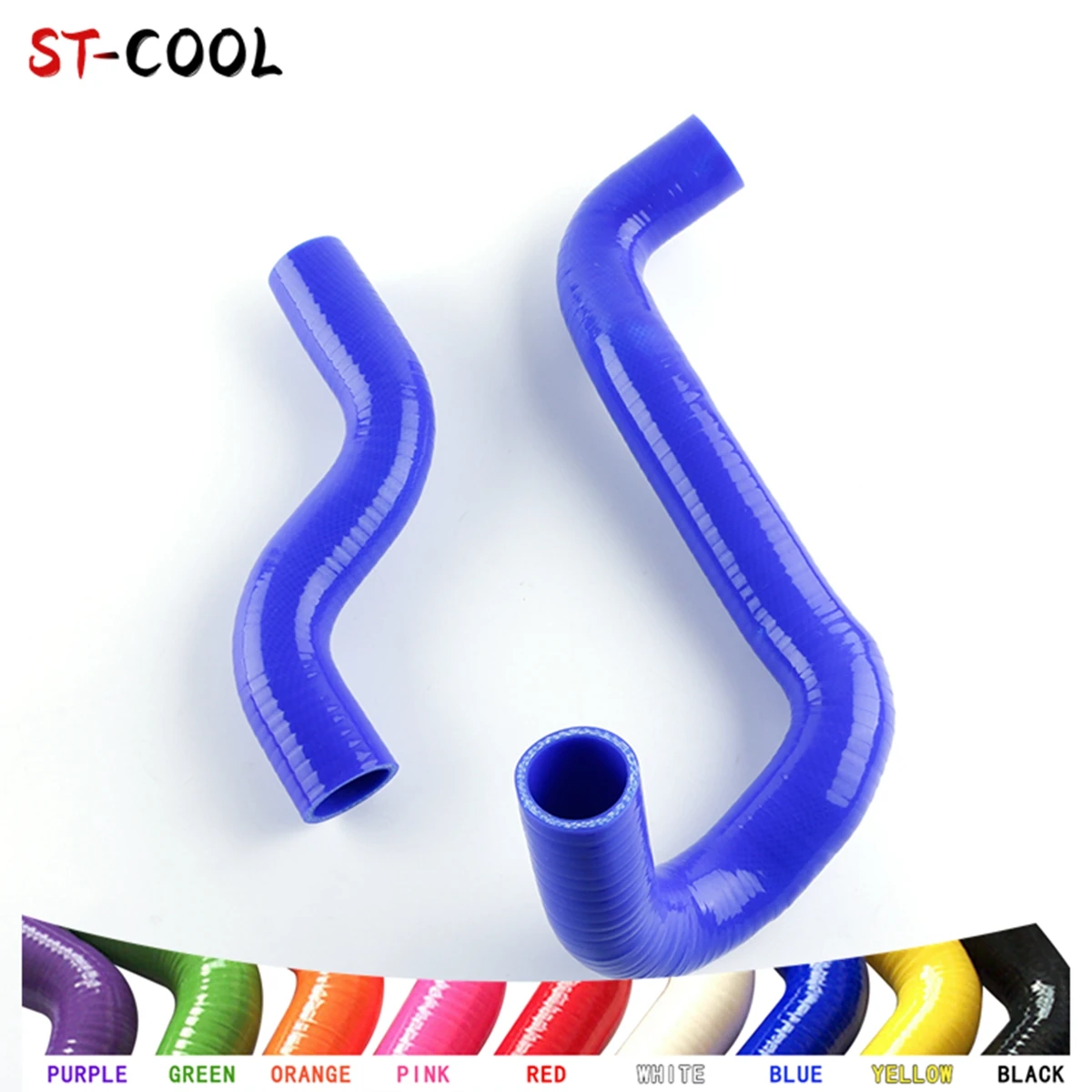 

For Nissan Datsun 280Z HGS130 2.8L 1975 1976 1977 1978 Radiator Heater Coolant Silicone Hoses Kit Silicon Tubes 2Pcs 10 Colors