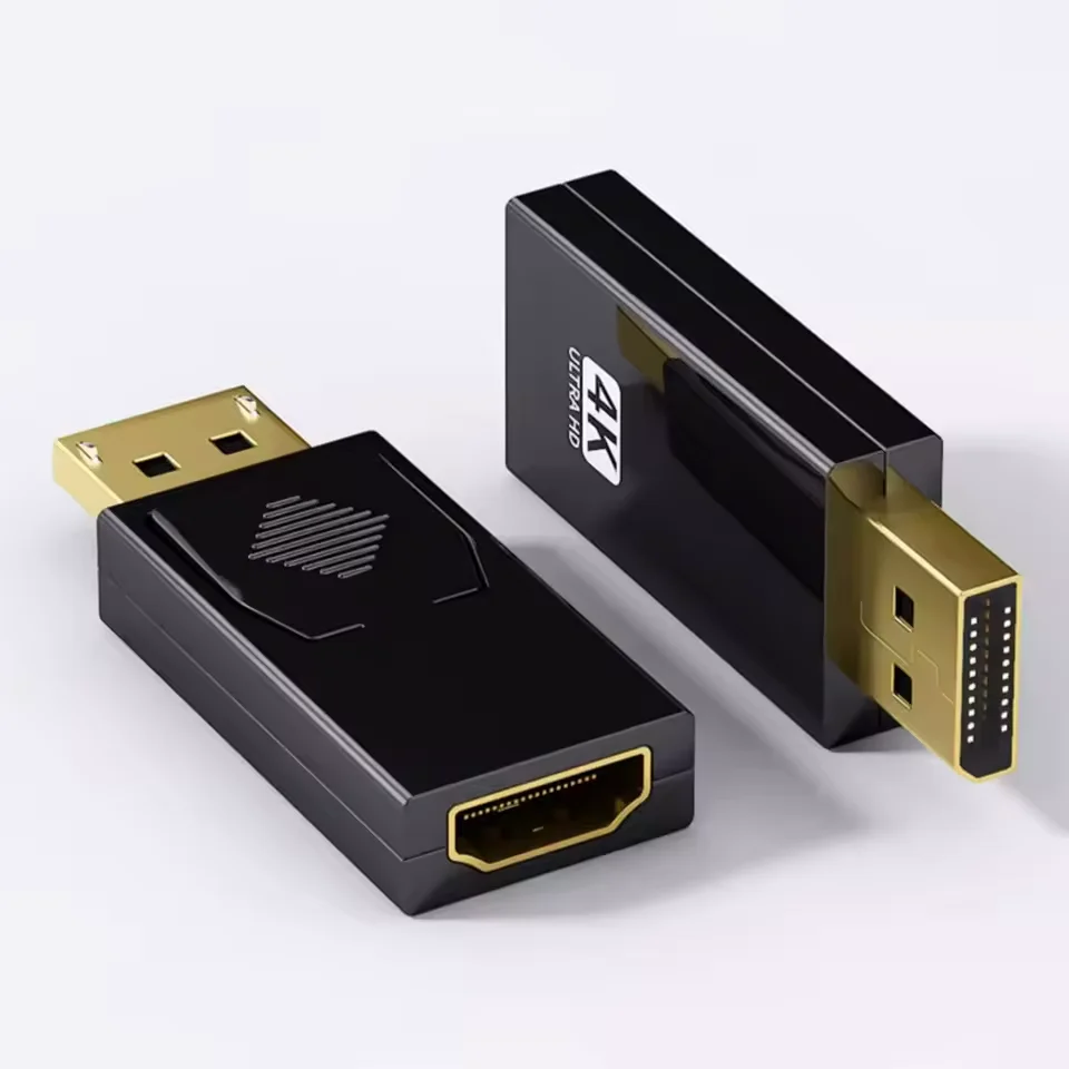 Adaptador de puerto de pantalla para Cable HDMI, convertidor de Audio para PC, TV, portátil, proyectores de vídeo