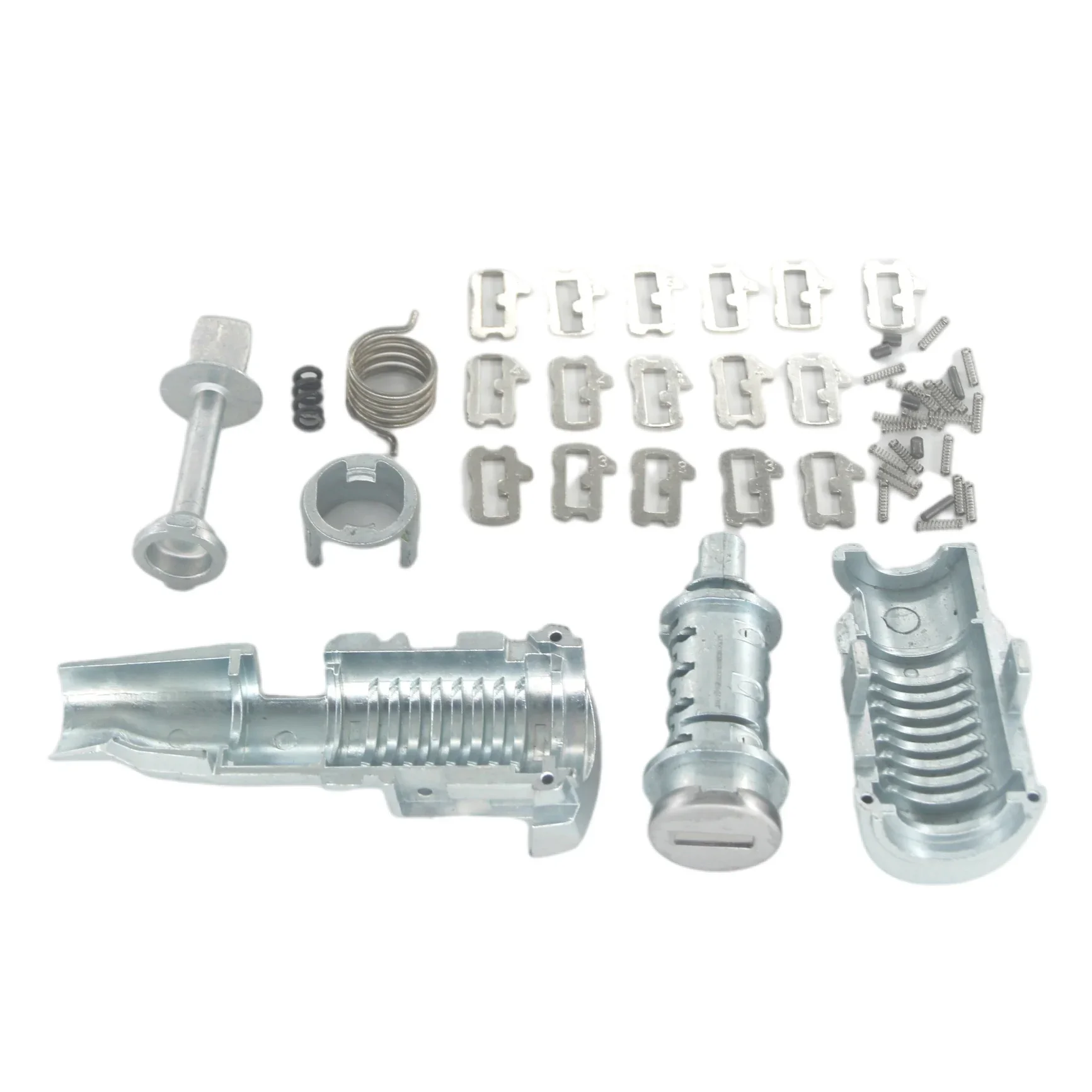 DLA SKODA OCTAVIA 2005-2008 ZESTAW NAPRAWCZY CYLINDRA ZAMKA LEWYCH DRZWI KIEROWCY 1Z 0837167 C 6Y 0898167 E AL019L Naprawa — zdjęcie 2