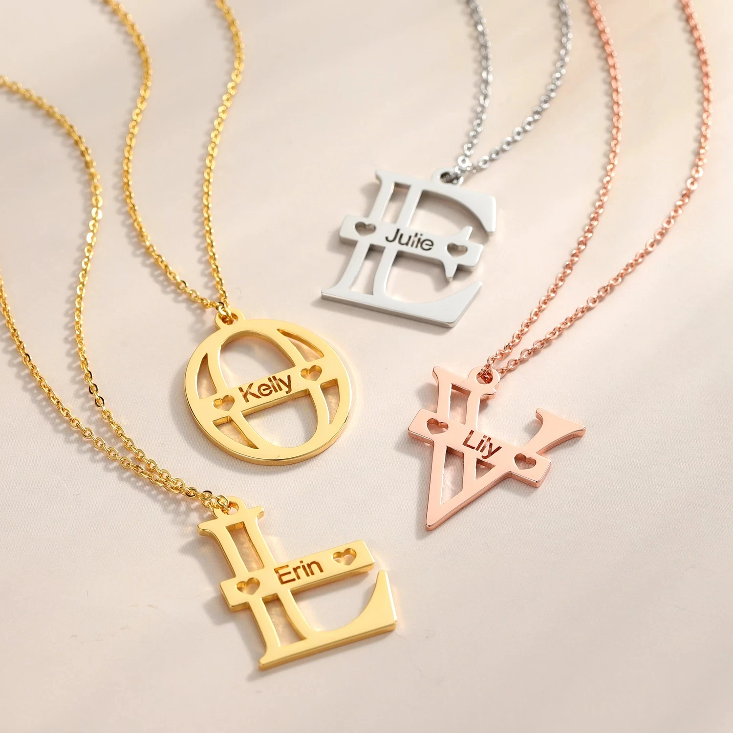 Custom Letter Necklace 