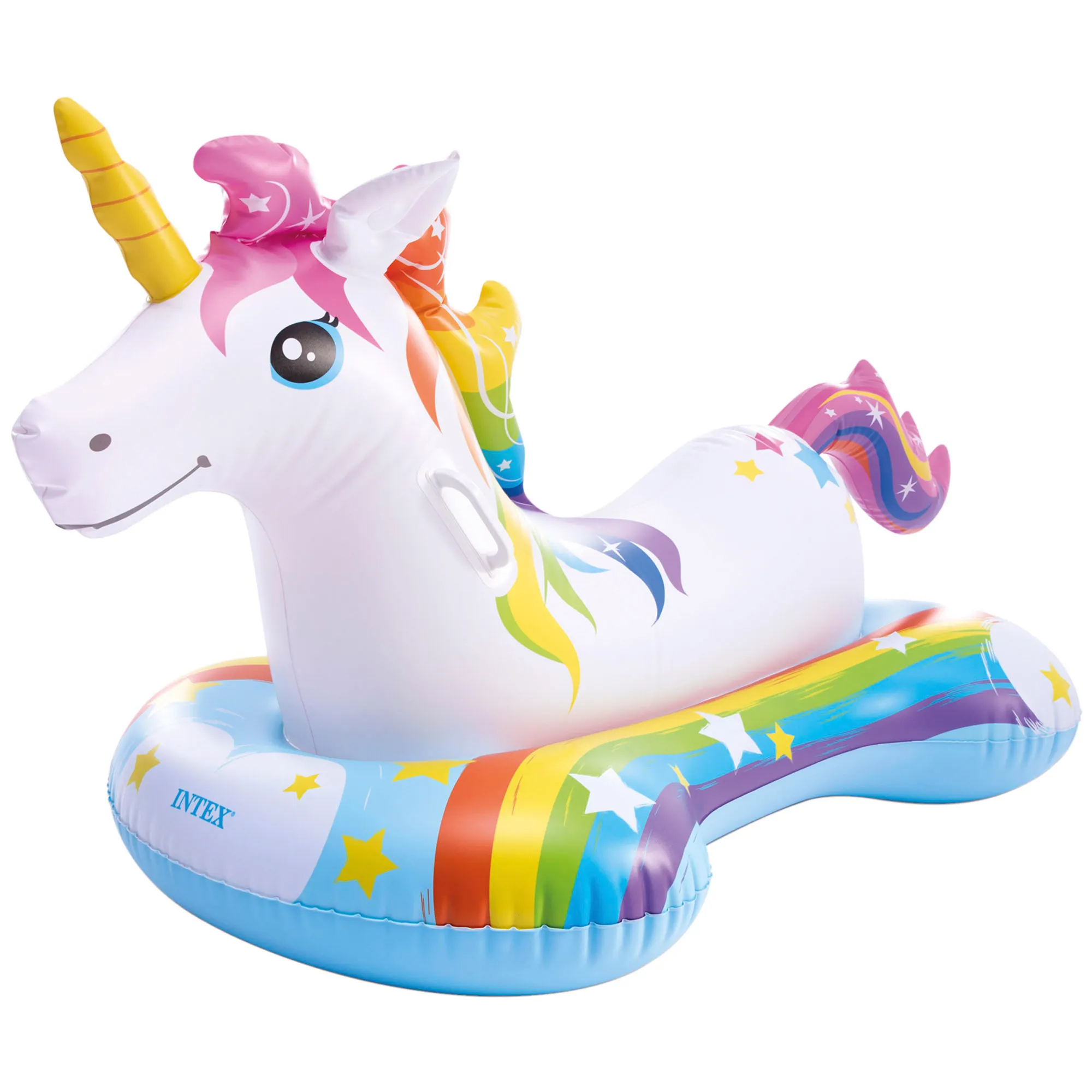 Children's inflatable unicorn mattress INTEX, pool mat, inflatable pool, unicorn float, Intex mat, beach toys, beach accessories, inflatable pool mats, inflatable pool