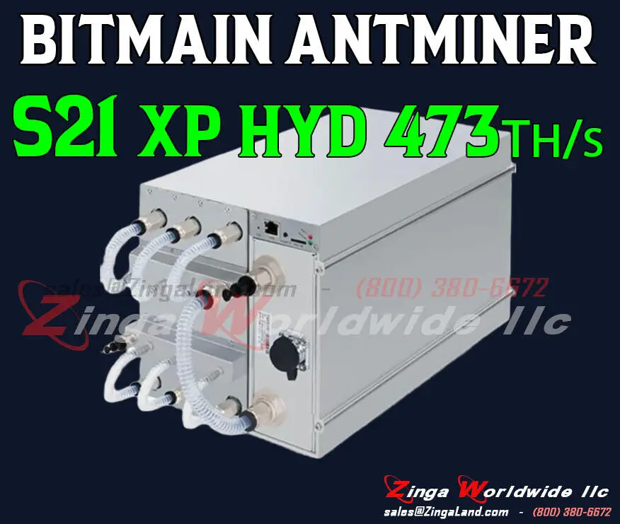 КУПИТЬ КУПИТЬ 2 ПОЛУЧИ 1 БЕСПЛАТНО BITMAIN Antminer BTC Miner S21 Hyd 335TH/s 5360W SHA256 Гидроохлаждающий ASIC Miner