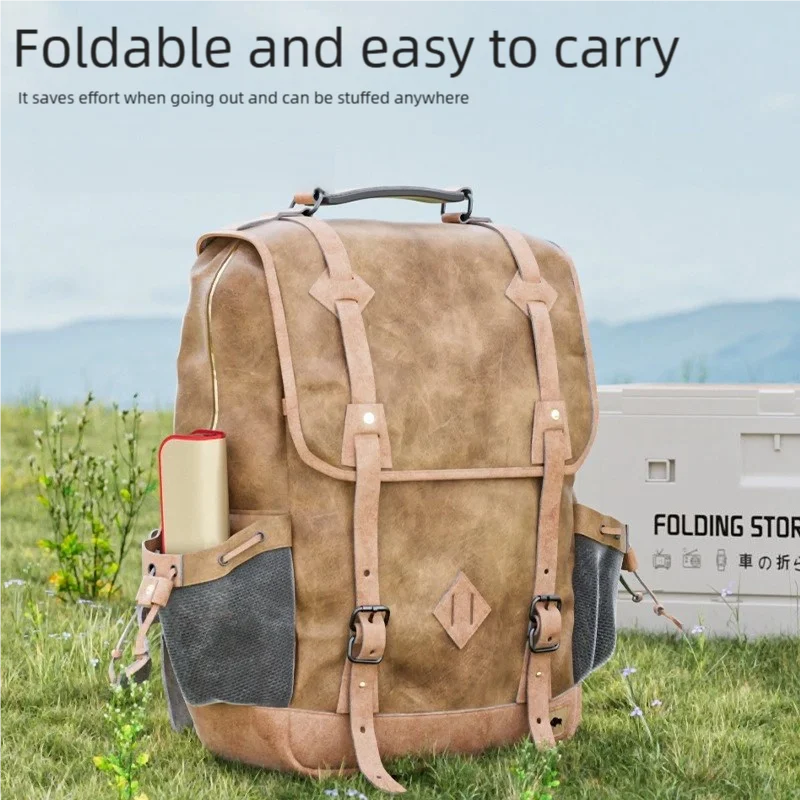 Outdoor folding stool Ultra-light Portable Camping chair Small Mazar  Chair For Camping fishing Amusement Park Waiting Backpack image 3