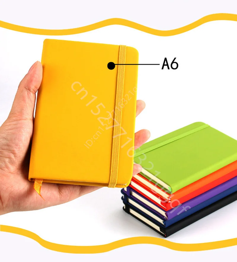 Tagebuch-Notizbücher A6/A5 zum Schreiben, Planer, Notizblock für Arbeit, Reisen, 160 Seiten, 80 g/m2, Hardcover-Tagebuchpapier, Agenda 2025–26 Bullet – Detail 4