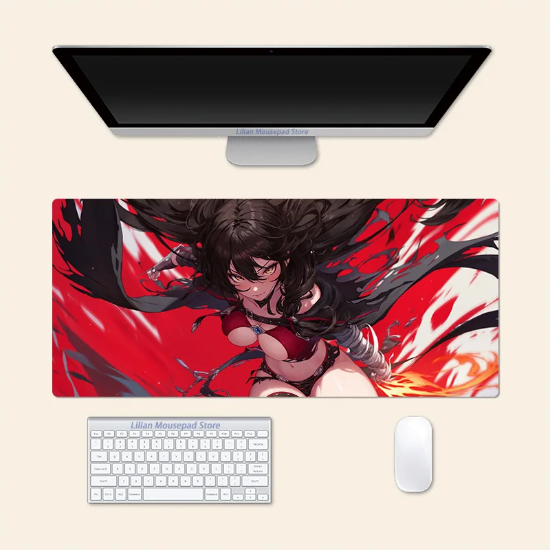 

Velvet Crowe Tales of Berseria Anime Large Mouse Pad PlayMat Office Mousepad Game Creative Desk Gaming Mat