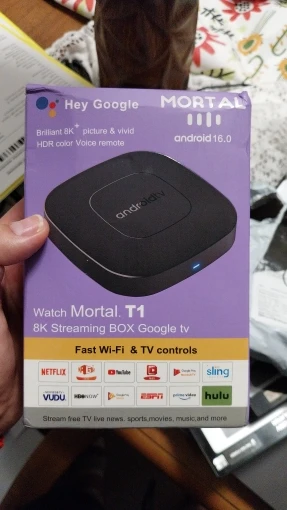 2025 mortal T1 Android16 Smart Home Theater TV Box Rockchip RK3518 Support Bluetooth5.4 Google Assistant Streaming Player WiFi 6 photo review