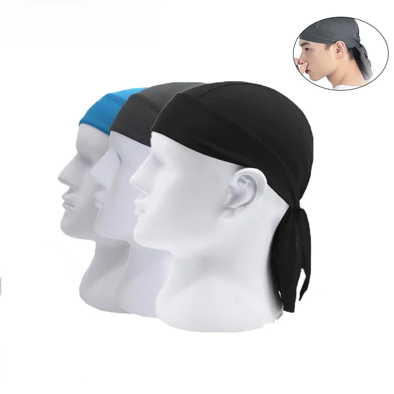 AliExpress Bicycle Pirate Hat Sweat-Wicking Cap UV Protection Face Mask Quick-Dry Cycling Headscarf  Neck Gaiter for Outdoor Sports Cycling