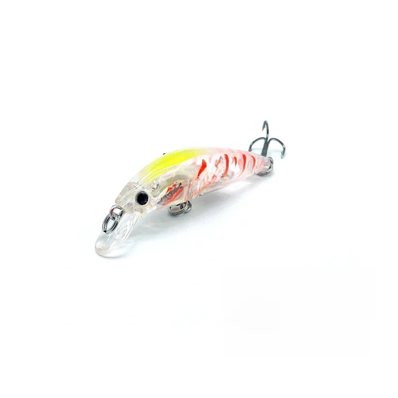 THRITOP Nowa przynęta wędkarska Twarda przynęta 5 różnych kolorów Typ Minnow Wolno tonąca 50MM 6G TP170 Szczupak Bass Akcesoria wędkarskie — zdjęcie 2