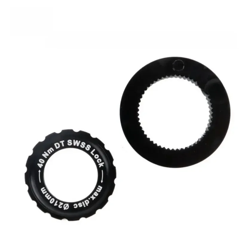 AliExpress DT Bicycle Centerlock to 6-Hole Adapter Mountain Bike Hub Center Lock Conversion 6 Bolt Disc Brake Rotor Gym Cycling Accessories