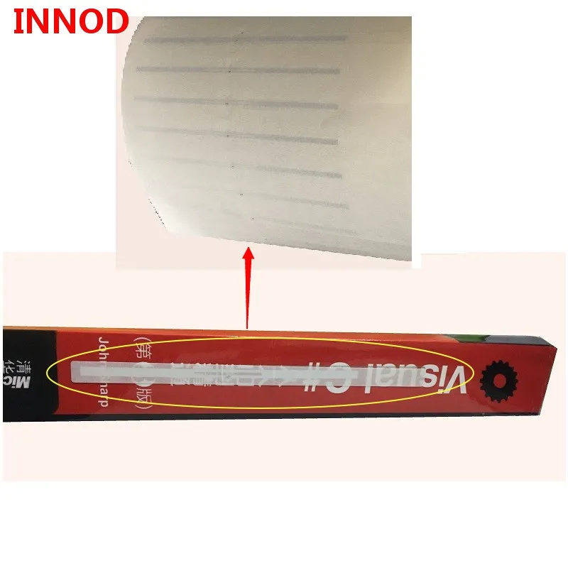 Adesivo embutido úmido RFID UHF |   EPC Gen2 ISO18000-6C |   Etiqueta adesiva de longo alcance do chip U8 / Alien H9 / Impinj M730