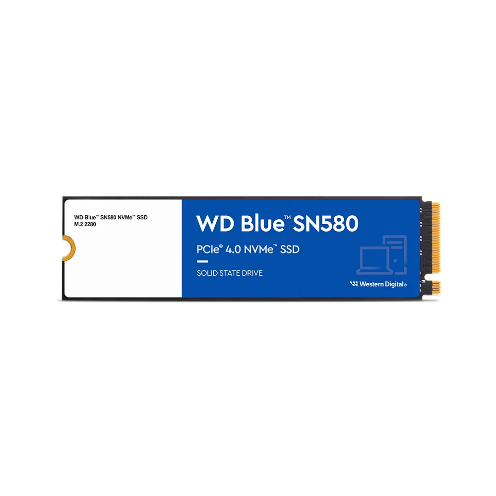 جهاز تخزين Wd Blue Ssd Sn580 M.2 Nvme 500 جيجا بايت